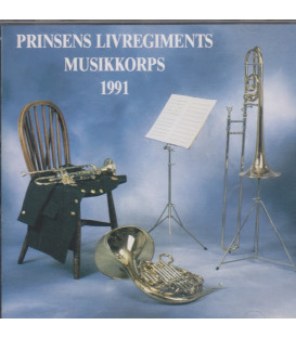 Prinsens Livregiments Musikkorps 1991 - CD - BRUGT