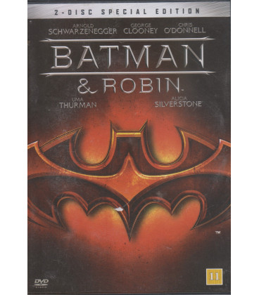 Batman & Robin - 2 DVD - BRUGT