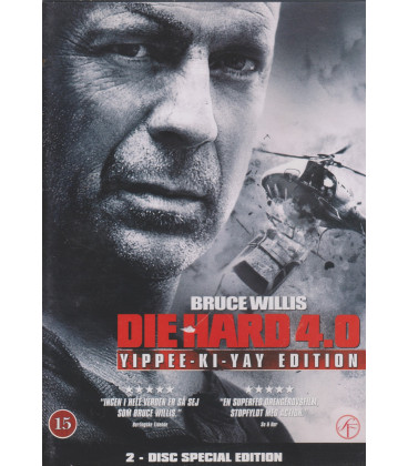 Die Hard 4.0 - Yippee-Ki-Yay - 2 DVD - BRUGT