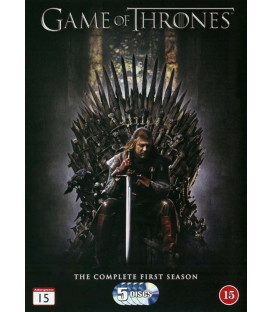 Game Of Thrones: Sæson 1 - 5 DVD - BRUGT