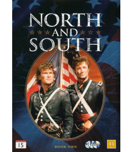 Nord og Syd - Bog 1 - 3 DVD - BRUGT