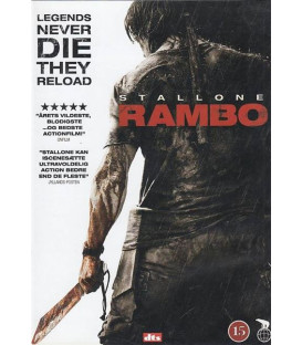 Sylvester Stalone - Rambo 4 - DVD - BRUGT