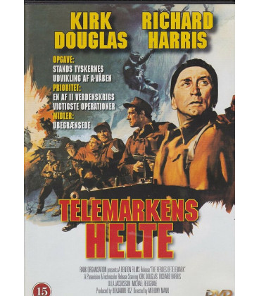 Telemarkens Helte - DVD - BRUGT