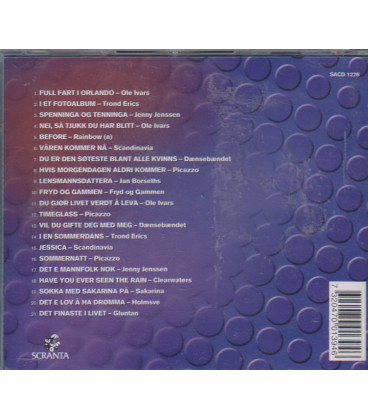 Norges Største Danseband 2 - CD - BRUGT