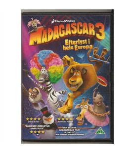 Madagascar 3 - DVD - BRUGT