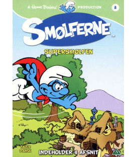 Smølferne 8: Supersmølfen - DVD - BRUGT