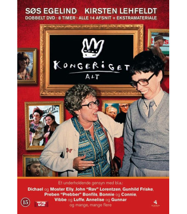 Søs & Kirsten: Kongeriget - ALT - 2 DVD - BRUGT