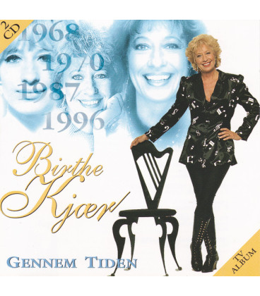 Birthe Kjær ‎– Gennem Tiden - 2 CD - BRUGT