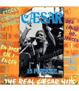 Cæsar ‎– 15 Frække - The Real Cæsar Hits - CD - BRUGT