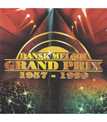 Dansk melodi grand prix 1957-1999 - 2 CD - BRUGT