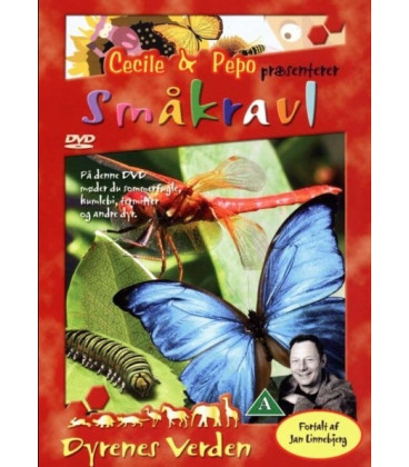 Cecile & Pepo Præsentere: Småkravl - DVD - BRUGT