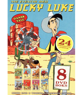 Nye eventyr med Lucky Luke - Vol. 1-8 - 8 DVD - BRUGT