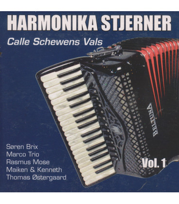 HARMONIKA STJERNER VOL. 1 - CD - BRUGT - PAPCOVER