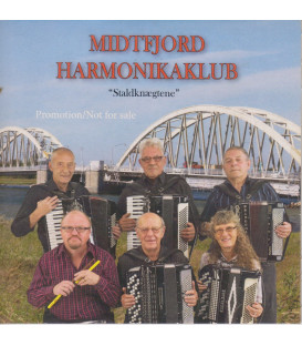 MIDTFJORD HARMONIKAKLUB - STALDKNÆGTENE - CD - BRUGT - PAPCOVER