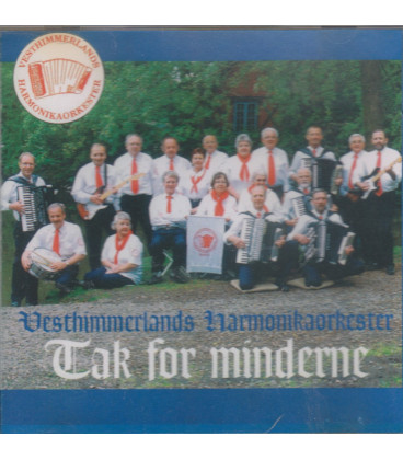 VESTHIMMERLANDS HARMONIKA ORKESTER TAK FOR MINDERNE - CD - BRUGT