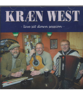 KRÆN WEST - (Jens Memphis) LIVE SIT DOWN SESSION - CD - BRUGT