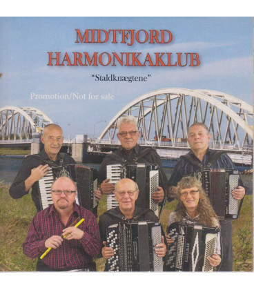 MIDTFJORD HARMONIKAKLUB STALDKNÆGTENE - CD - BRUGT
