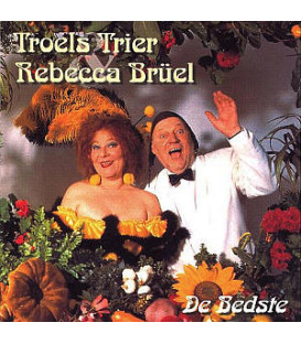 TROELS TRIER & REBEKKA BRÜEL - DE BEDSTE - CD - BRUGT