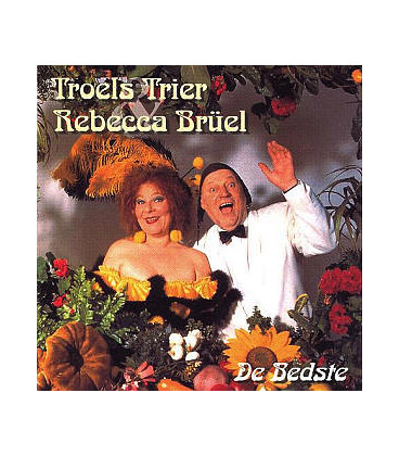 TROELS TRIER & REBEKKA BRÜEL - DE BEDSTE - CD - BRUGT