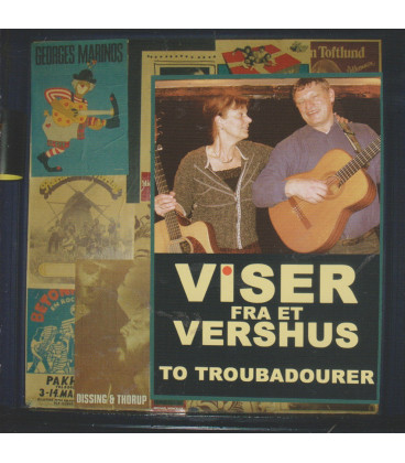 To Troubadourer - Viser fra et vershus - CD - BRUGT