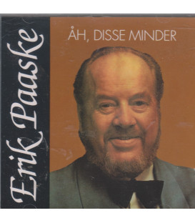Erik Paaske -	Åh, disse minder - CD - BRUGT