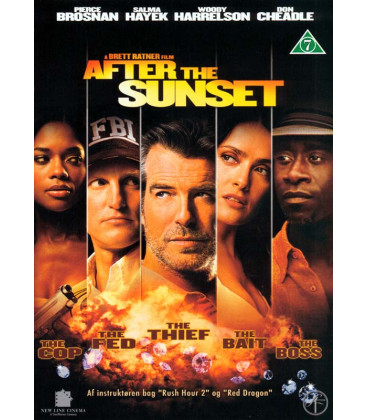 After The Sunset - DVD - BRUGT - PAPCOVER