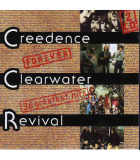 CREEDENCE CLEARWATER REVIVAL FOREVER -  36 GREATEST HITS  - 2CD - BRUGT