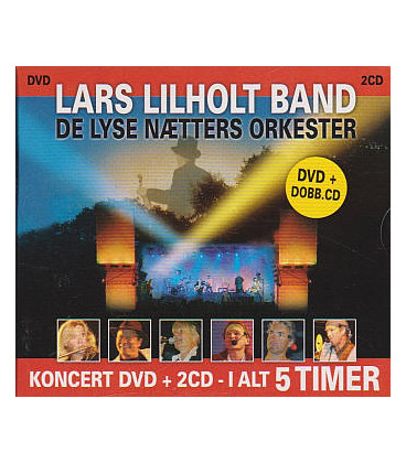Lars Lilholt Band – De Lyse Nætters Orkester 2 CD - 1 DVD - BRUGT