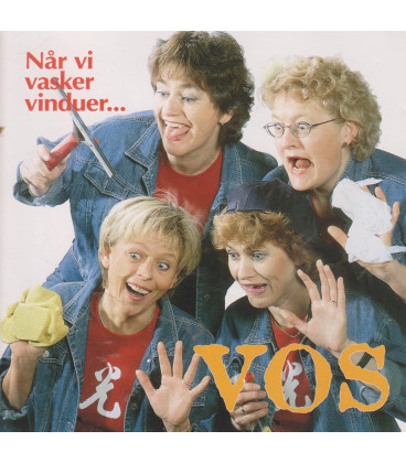 VOS - NÅR VI VASKER VINDUER - CD - BRUGT