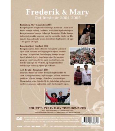 Frederik & Mary: Det første år 2004-2005 - DVD - BRUGT