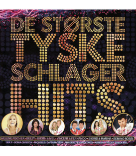 De Største Tyske Schlager Hits - 2 CD - BRUGT