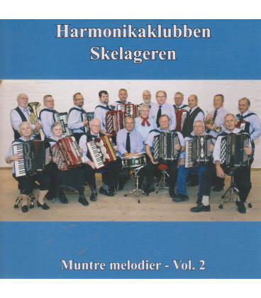 Harmonikaklubben Skelageren - Muntre Melodier - vol. 2 - CD - BRUGT