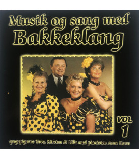 Syngepigerne Med Arne Ravn – Musik Og Sang Med bakkeklang Vol 1 - CD - BRUGT