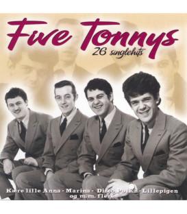 Five Tonnys: 26 Singlehits - CD - BRUGT