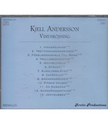 Kjell Andersson - Vindsröjning - CD - BRUGT