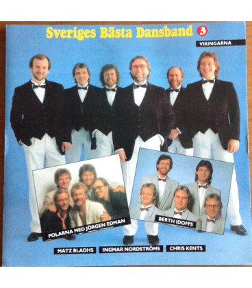 Sveriges Bästa Dansband  3 - CD - BRUGT