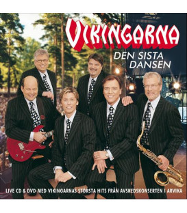 Vikingarna Den sista dansen 1 cd, 1 dvd-video - BRUGT