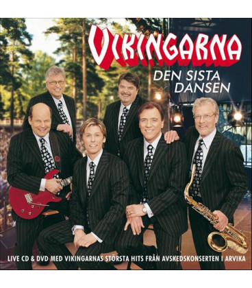 Vikingarna Den sista dansen 1 cd, 1 dvd-video - BRUGT