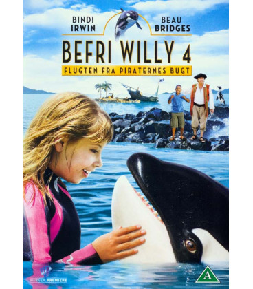 Befri Willy 4: Flugten fra Piraternes Bugt - DVD - BRUGT