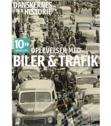 DANSKERNES EGEN HISTORIE -10 Oplevelser - Biler & Trafik - DVD - BRUGT