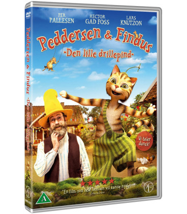 Peddersen & Findus: Den Lille Drillepind - DVD - BRUGT