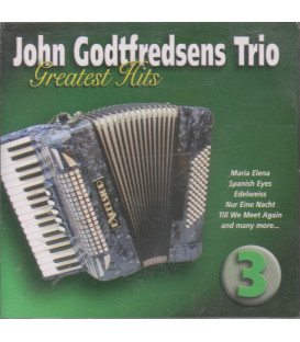 John Godtfredsens Trio - Gratest Hits vol. 3 Instrumental - CD - BRUGT