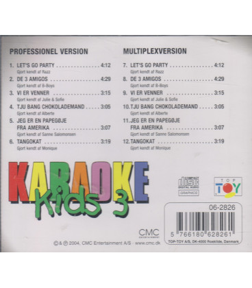 Karaoke Kids 3 - CD - BRUGT