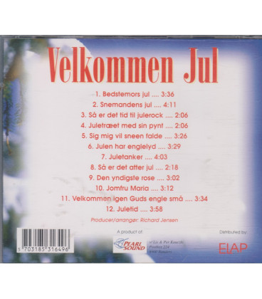 Lis & Per - Velkommen jul - CD - BRUGT
