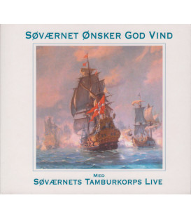 Søværnets Tamburkorps – Søværnet Ønsker God Vind - 2 CD - BRUGT