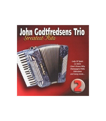 JOHN GODTFREDSENS TRIO GREATEST HITS VOL. 2 INSTRUMENTAL - CD - BRUGT