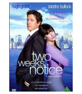 Two Weeks Notice - DVD - BRUGT