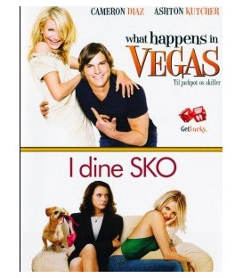 What Happens In Vegas + I Dine Sko  -  2 DVD - NY I FOLIE