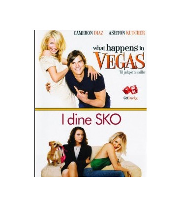 What Happens In Vegas + I Dine Sko  -  2 DVD - NY I FOLIE