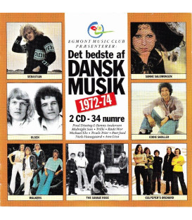Det Bedste Af Dansk Musik 1972-74 - 2 CD - BRUGT